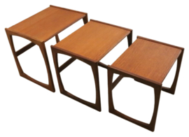 G-Plan nesting tables 'Bradnop'