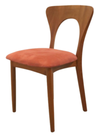 Set van 6 eetkamerstoelen Niels Koefoed Peter - "Bornholm"
