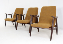 Fauteuil 'Popkensburg' Attr. Louis van Teeffelen voor Wébé | 2 stuks op voorraad