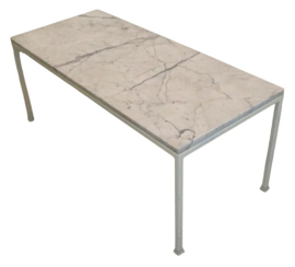 Salontafel met marmeren blad 'America'