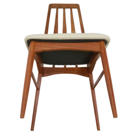 Set van 4 eetkamerstoelen Eva - Niels Koefoed "Hvidovre"