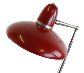 Rode bureaulamp