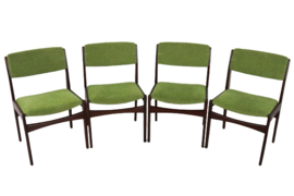 Set van 4 Deense eetkamerstoelen Frem Rojle 'Dalby'