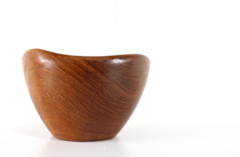 Teak schaal