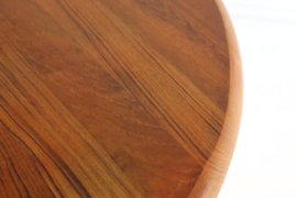 Ronde Deense 1x verlengbare eettafel 'Kalundborg'