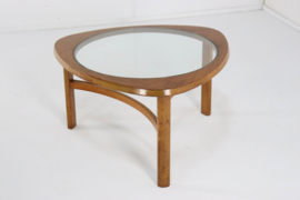 Nathan salontafel met glas 'Tilbury'