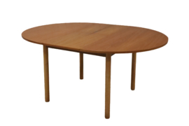 Ronde uitschuifbare eetkamertafel