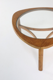 Nathan salontafel met glas 'Tilbury'
