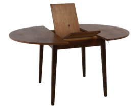 Ronde eetkamertafel uitschuifbaar 'Enschede'