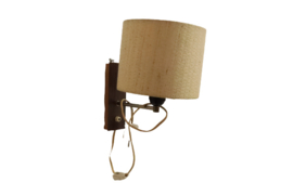 Wandlamp houten wandhouder