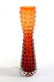 Hobnail glass vaas