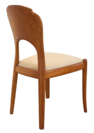Set van 4 Deense eetkamerstoelen 'Nebel'