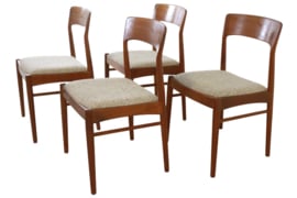 Deense eetkamerstoelen KS Möbler Kvadrat (set van 4 stoelen)