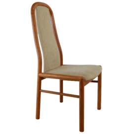 Set van 6 Deense eetkamerstoelen Boltinge 'Alkaer'