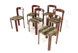 Set van 6 Bruno Rey voor Kusch & Co model 3300 stoelen