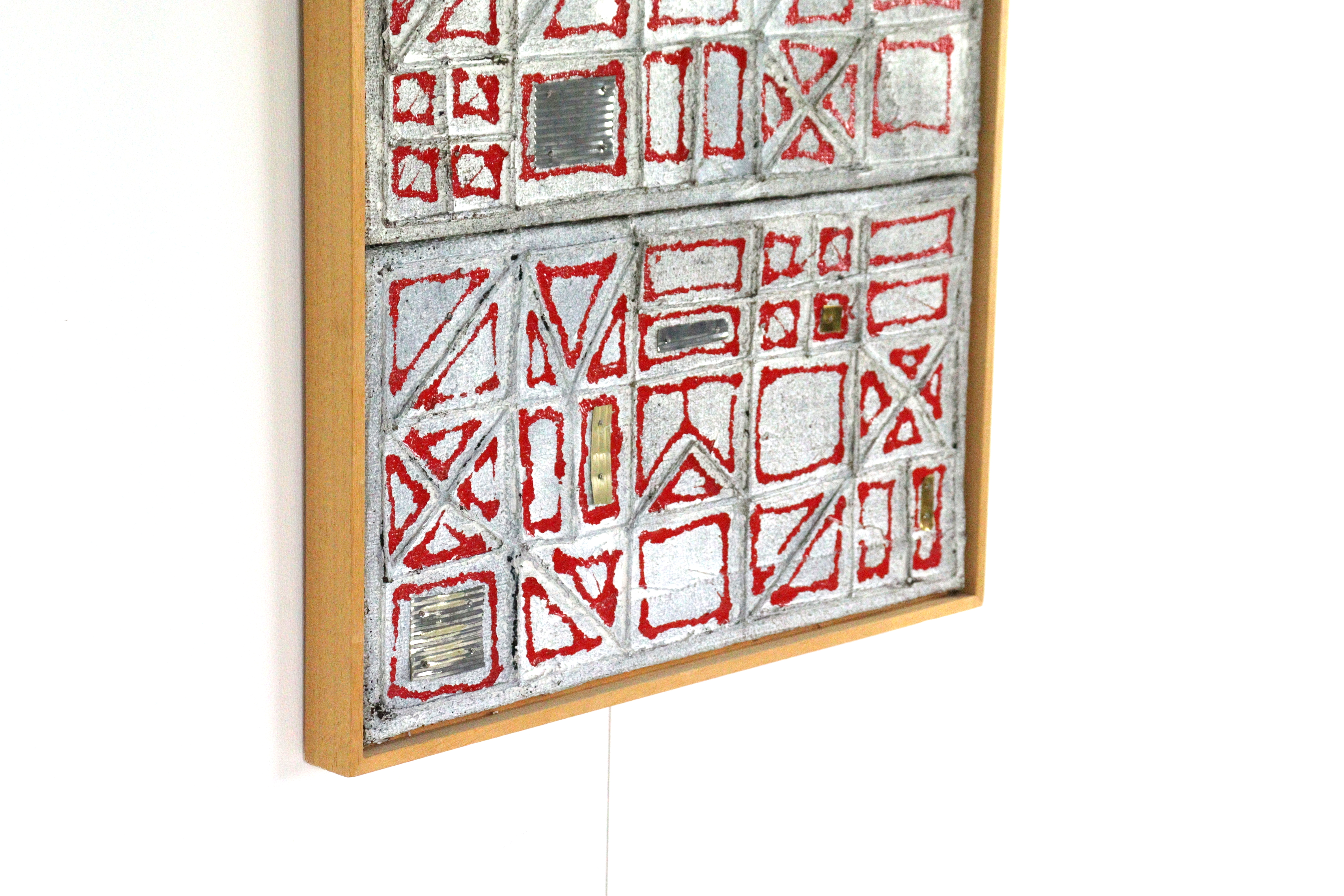 Mixed media kunstwerk  'Pira'