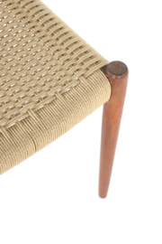 Set van 4 Niels O Möller model 75 stoelen