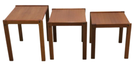 Set of 3 nesting tables 'Frankenau'