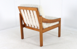 Pine fauteuil 'Gassel' Cream | 2 stuks op voorraad