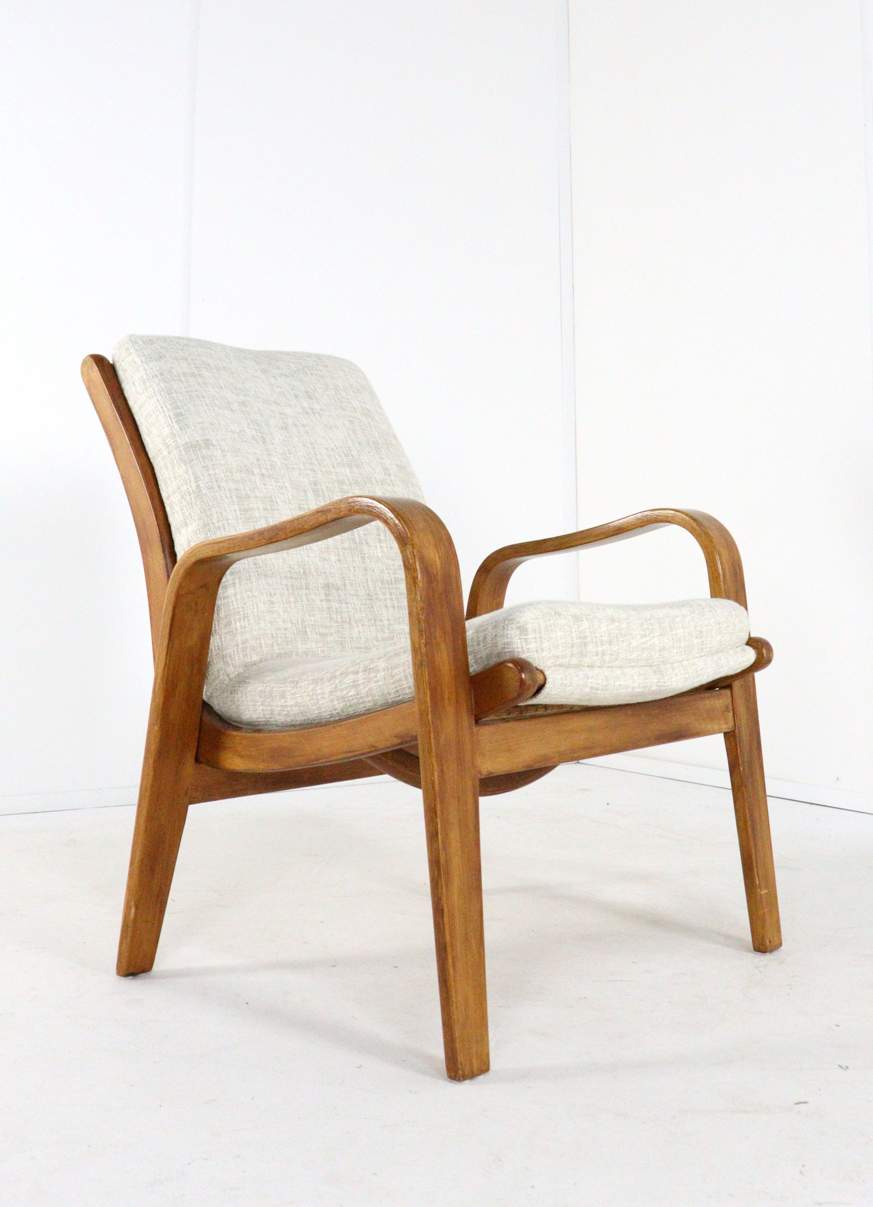 Pastoe FB06 plywood fauteuil damesmodel