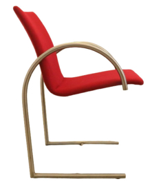 Set van 8 Metaform Cirkel eetkamerstoelen