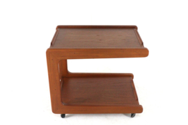 Deens design teak trolley