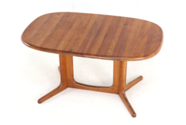 Glostrup ovalen 2x verlengbare eettafel 'Lindknud'
