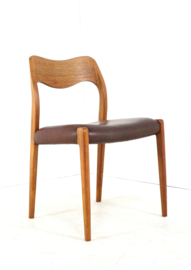 Set van 6 Niels O Möller stoelen model 71