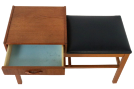 Gossip bench / telefoon / hal meubel  'Haxas'