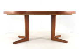 Deense ronde 1x verlengbare eettafel 'Outrup'