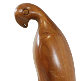 Houten vogel 'Lorre'