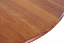 Deense ronde 2x verlengbare eettafel "Tjórn"