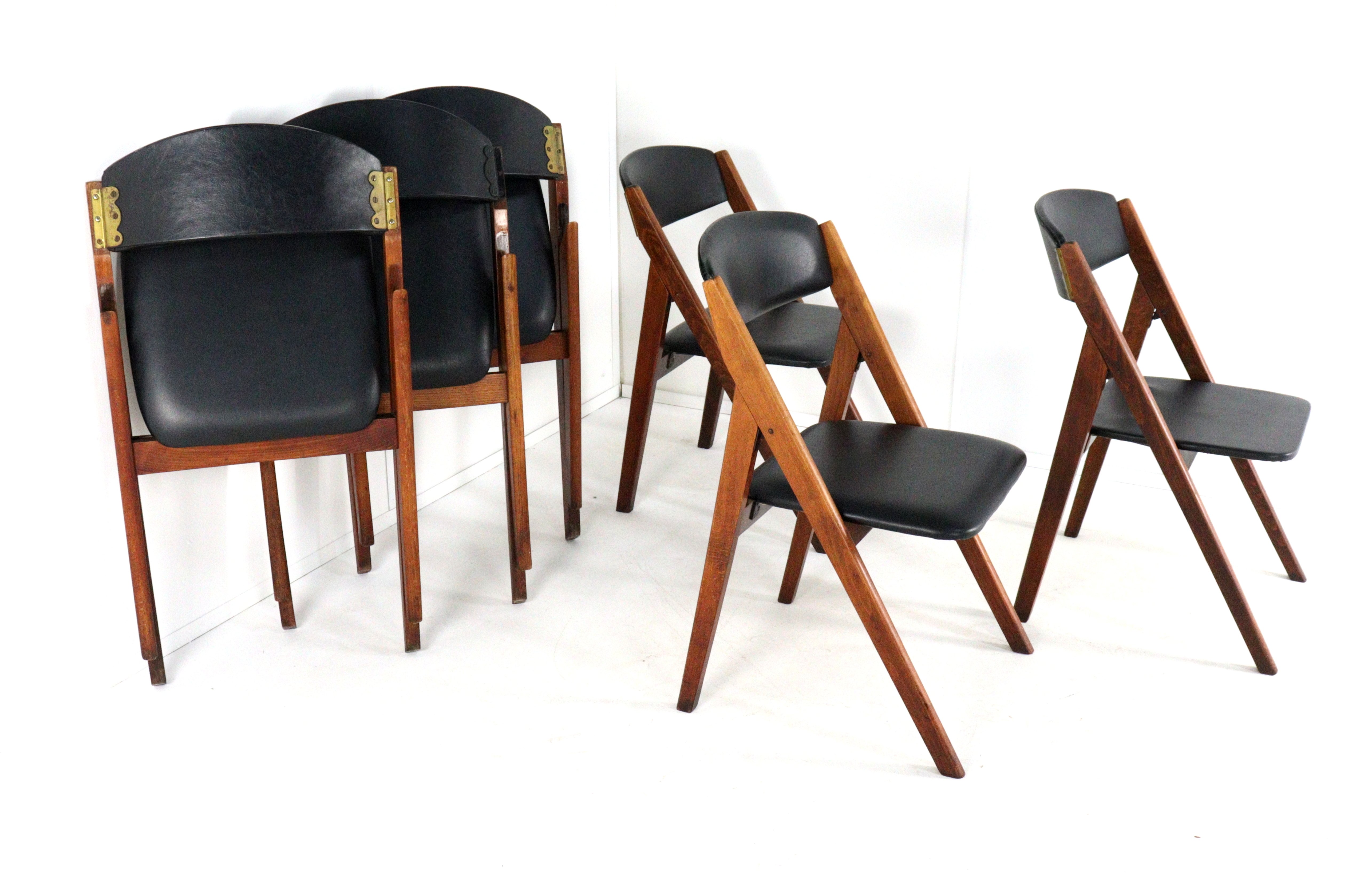 Set van 6 klapstoelen 'Burgum'