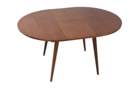 Ronde eetkamertafel uitschuifbaar "Tiel"
