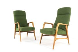 Fauteuil herenmodel 'Duivendrecht' groen