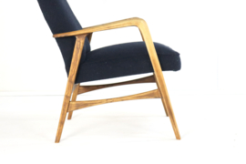 Fauteuil herenmodel 'Duivendrecht' donkerblauw | 1 op voorraad