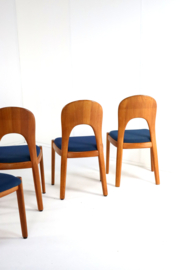 Set van 6 Koefoed Morten stoelen 'Fjerritslev'