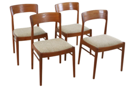 Deense eetkamerstoelen KS Möbler Kvadrat (set van 4 stoelen)