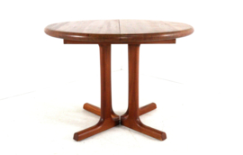 Deense ronde 1x verlengbare eettafel 'Hammel'