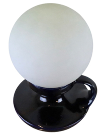 Keramieken donkerblauw tafel / bedlampje