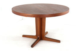 Deense ronde 1x verlengbare eettafel 'Outrup'
