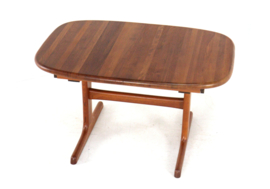 Dyrlund ovalen 1x verlengbare eettafel 'Abed'