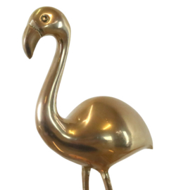 Messing flamingo