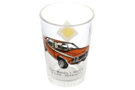 Limonadeglas 'Opel Manta'