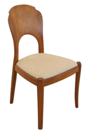 Set van 4 Deense eetkamerstoelen 'Nebel'