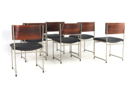 Pastoe SM08 eetkamertafel + 6 stoelen