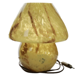 Glazen mushroom lamp