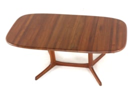 Dyrlund ovalen 1x verlengbare eettafel 'Sorvad'