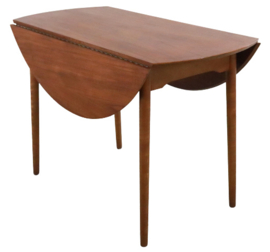 Drop leaf ronde eettafel 'Shenstone'