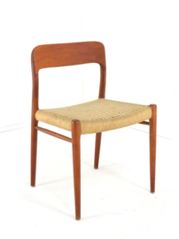 Set van 4 Niels O Möller model 75 stoelen